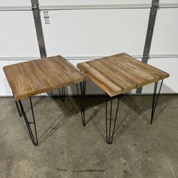 Pair Of Side Tables 