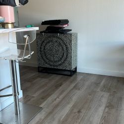 Mother of Pearl Mosaic Accent Cabinet