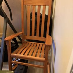 Wooden Rocking Chair