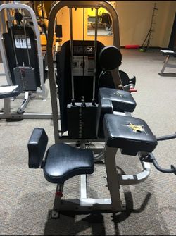 Seated Biscep Curl/ Tricep Extension