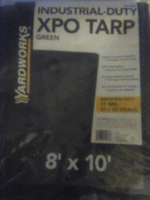 Tarp 8x10 YARDWORKS ( MENARDS BRAND)