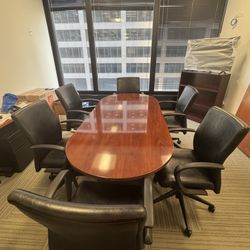 1 Conference Table & 6 Conference Chairs