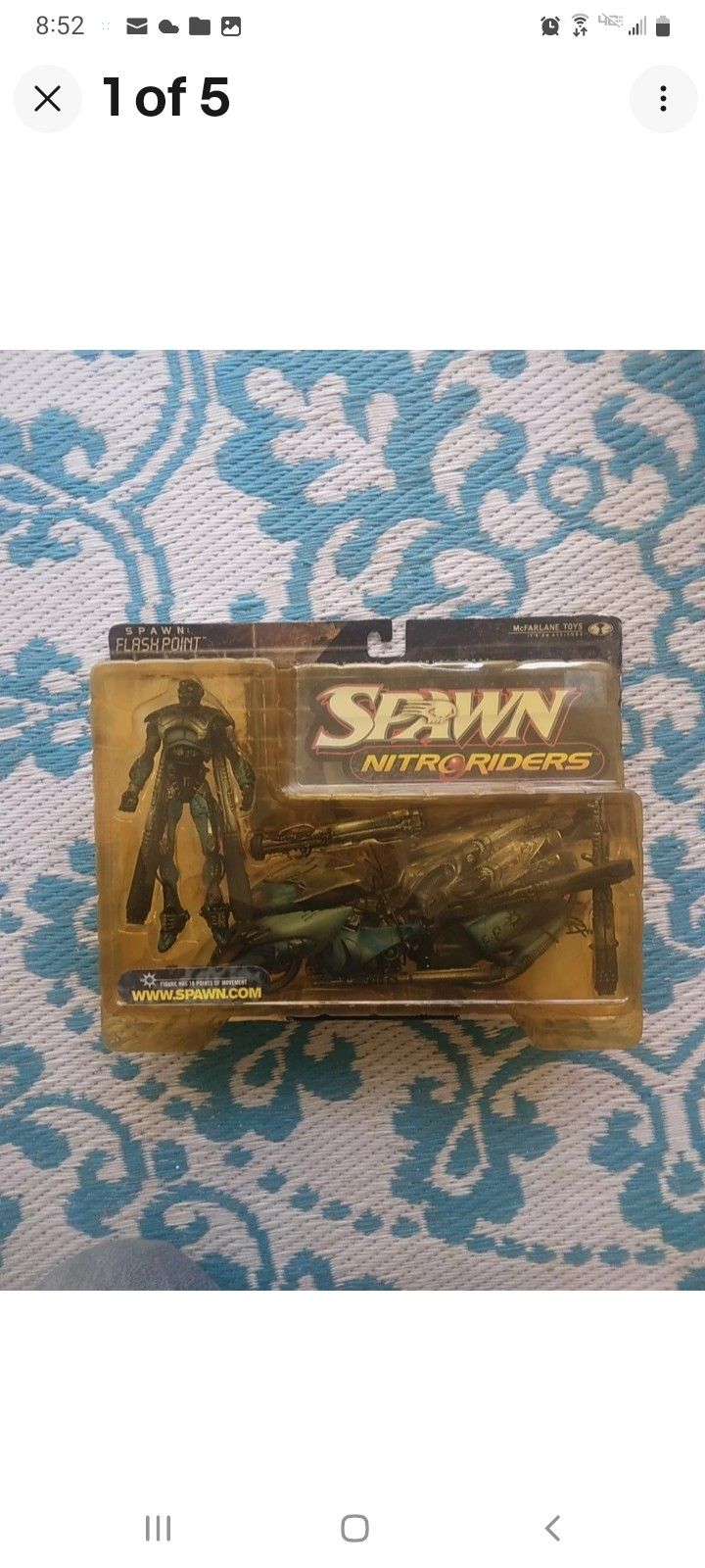 1999 Spawn Nitroriders Series 16 Flash Point McFarlane Toys
