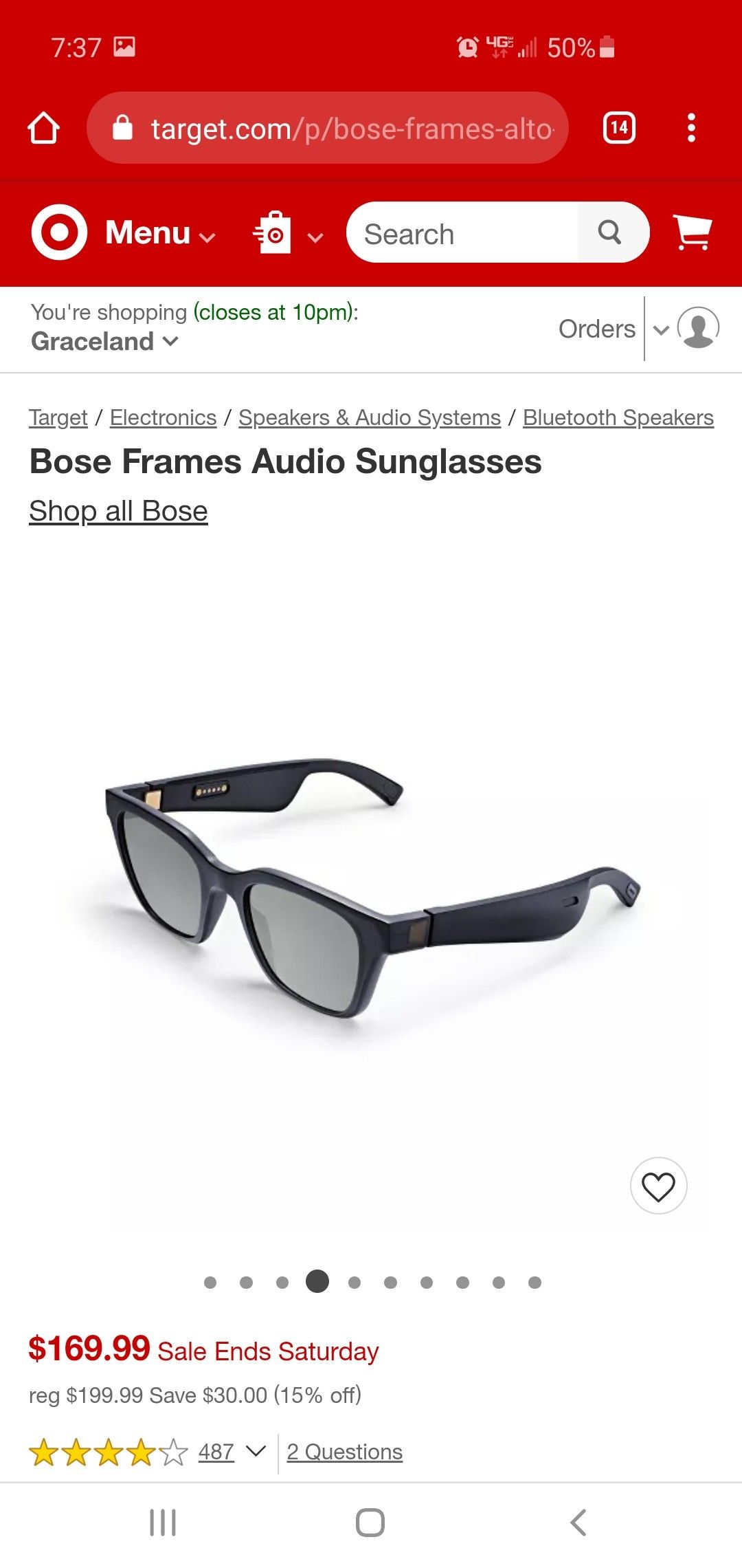 Bose frames audio sunglasses