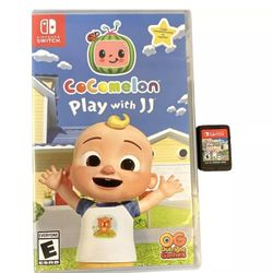 Cocomelon Play With JJ Nintendo Switch Complete With Case And Game Rated E For Everyone