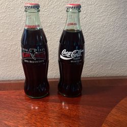 30th Anniversary Glass Coke Bottles