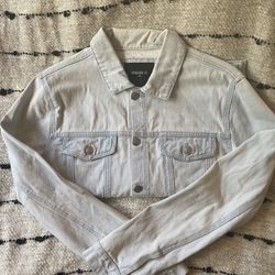 Mens F21 Light Denim Jacket Size L