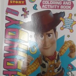 New Toy Story Coloring And Activity Book