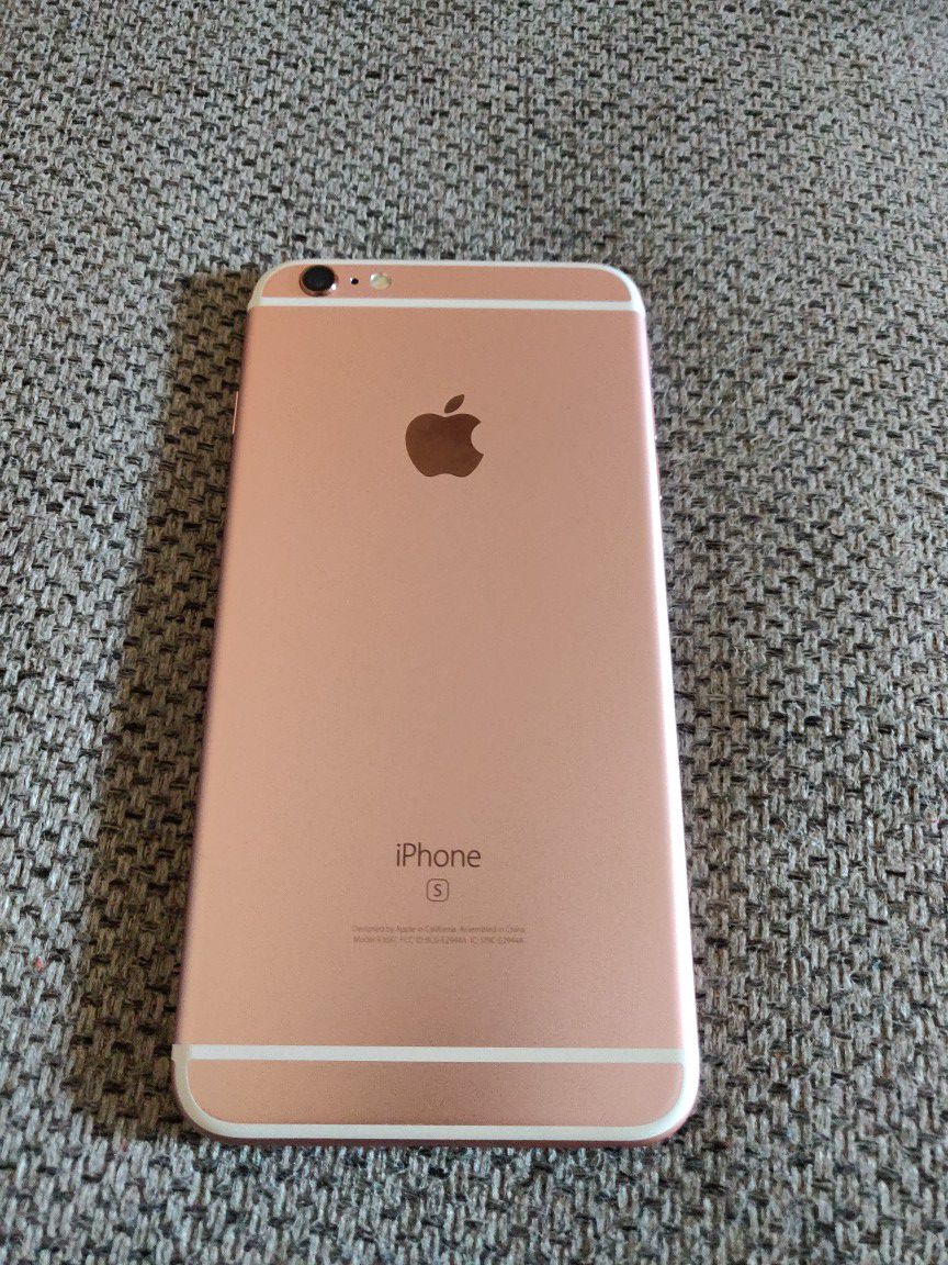 Iphone 6s plus Rose gold 64gb unlocked