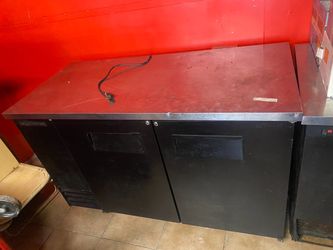 True 2-Door Commercial Back Bar Cooler