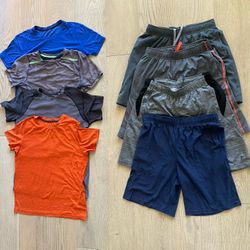 Boys active wear 8 Total pcs for ages 10 to 12
