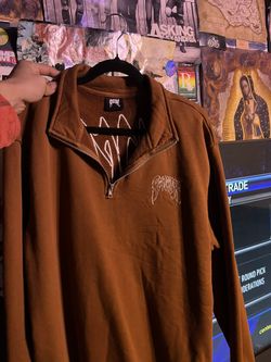 Revenge Quarter Zip Sweater (rare)