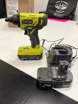 Title: RYOBI ONE+ 18V Cordless Impact Driver – 2 Batteries & Charger $50