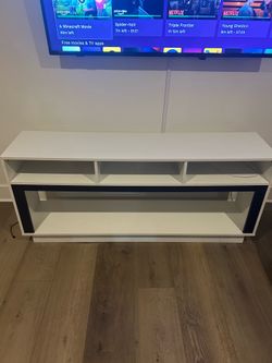 Tv stand with electric fireplace