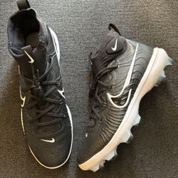 Nike Alpha Huarache NXT MCS Black/White Baseball Cleats Size 12