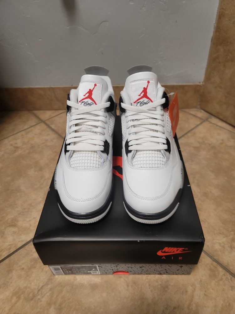 Jordan 4 Retro White Cement Size 11 Men