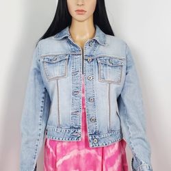 Guess USA American Tradition  women's jean Jacket Size Medium