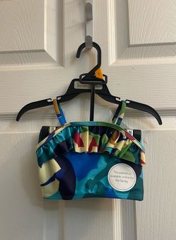 Brand new Baby Girl tropical print 2 piece tankini size 12 months