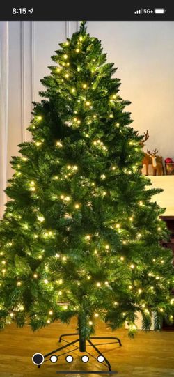 Arbolito Navideño Con Sus Luces Integradas. Tamaño 5 Pies ( Nuevo En Su Caja)