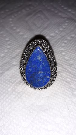 Beautiful Ex Large Lapis ring