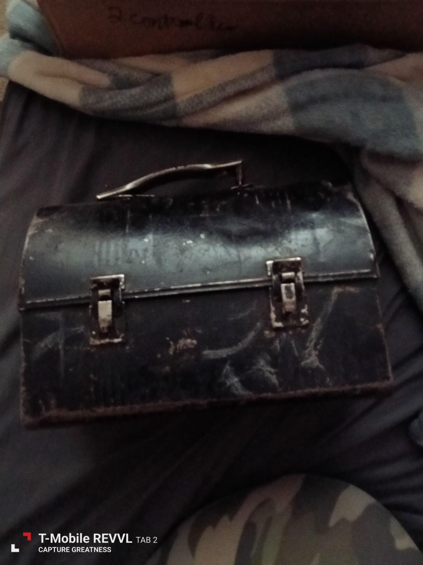 Antique lunch box