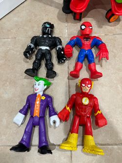 Marvel and DC 10” figures