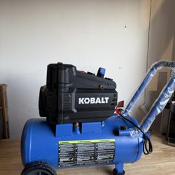 Kobalt 8-Gallon Portable Electric 150 PSI Horizontal Air Compressor