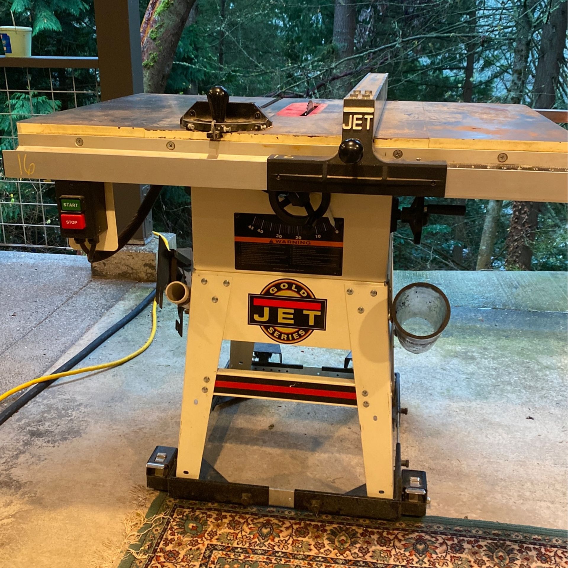Jet 10” Table Saw Gold Series