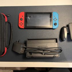Nintendo Switch w/ Carrying Case!