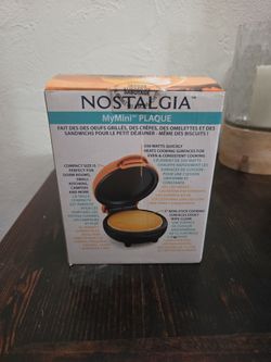 Nostalgia MyMini Mini Griddle Plaque