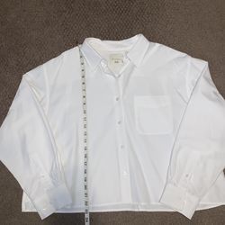 Uniqlo JW Anderson Women’s Cropped Shirt (White)