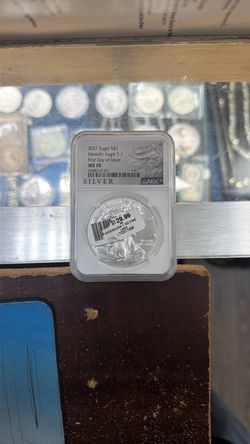 1 OZ 2021 Eagle Silver Coin