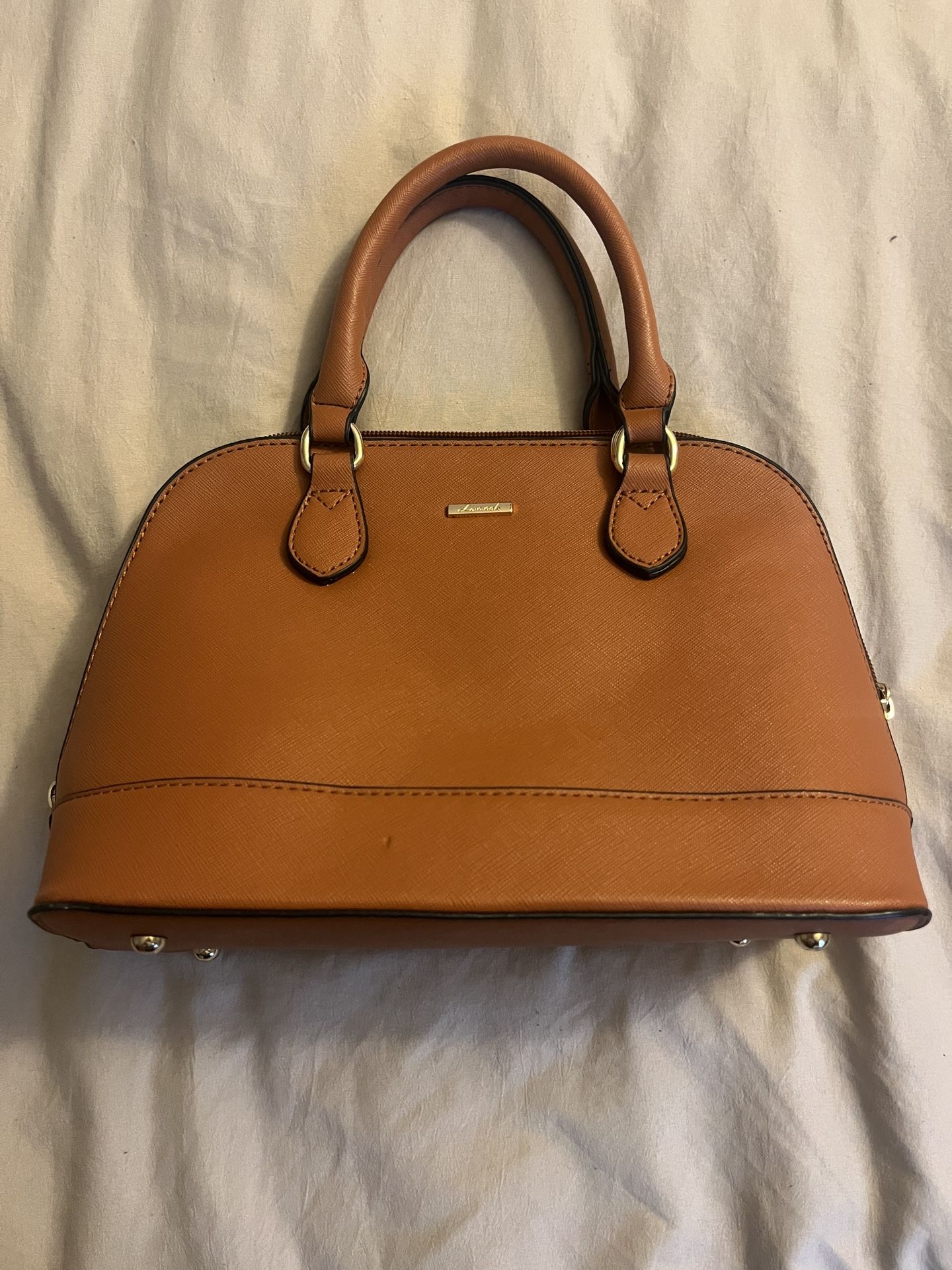 Women’s Brown Leather Satchel Handbag