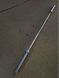 FITNESS GEAR 45Lb Olympic barbell 7ft. $70