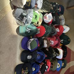 Lot Of 37 New Hats