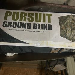 Skyline Multipurpose Ground Blind, Never Used! I’m Including Pop-up Camo Seat at No Extra Charge!