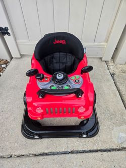 Jeep Baby Walker With Lights and Sounds – Excellent Condition