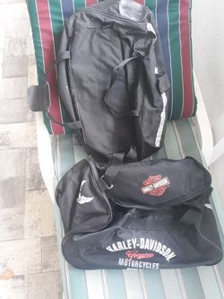 Harley luggage