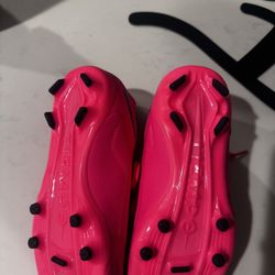 nike tiempo legend 9 pink kids size 5 