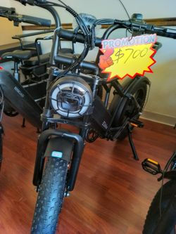 TST R002 open box moped style ebike