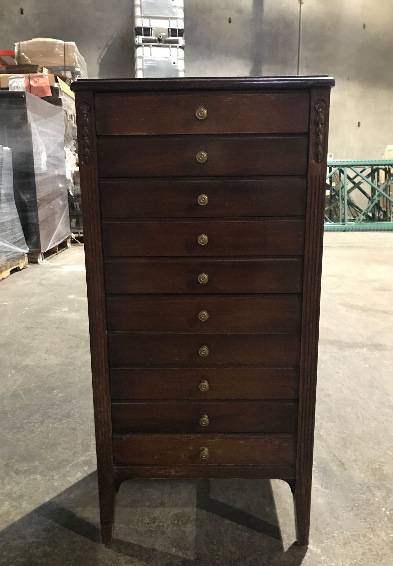 Antique Trouser/ Jewelry/ Map Dresser Cabinet???
