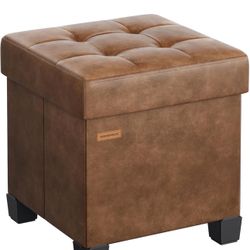 Storage Ottoman, Cube Ottoman with Legs