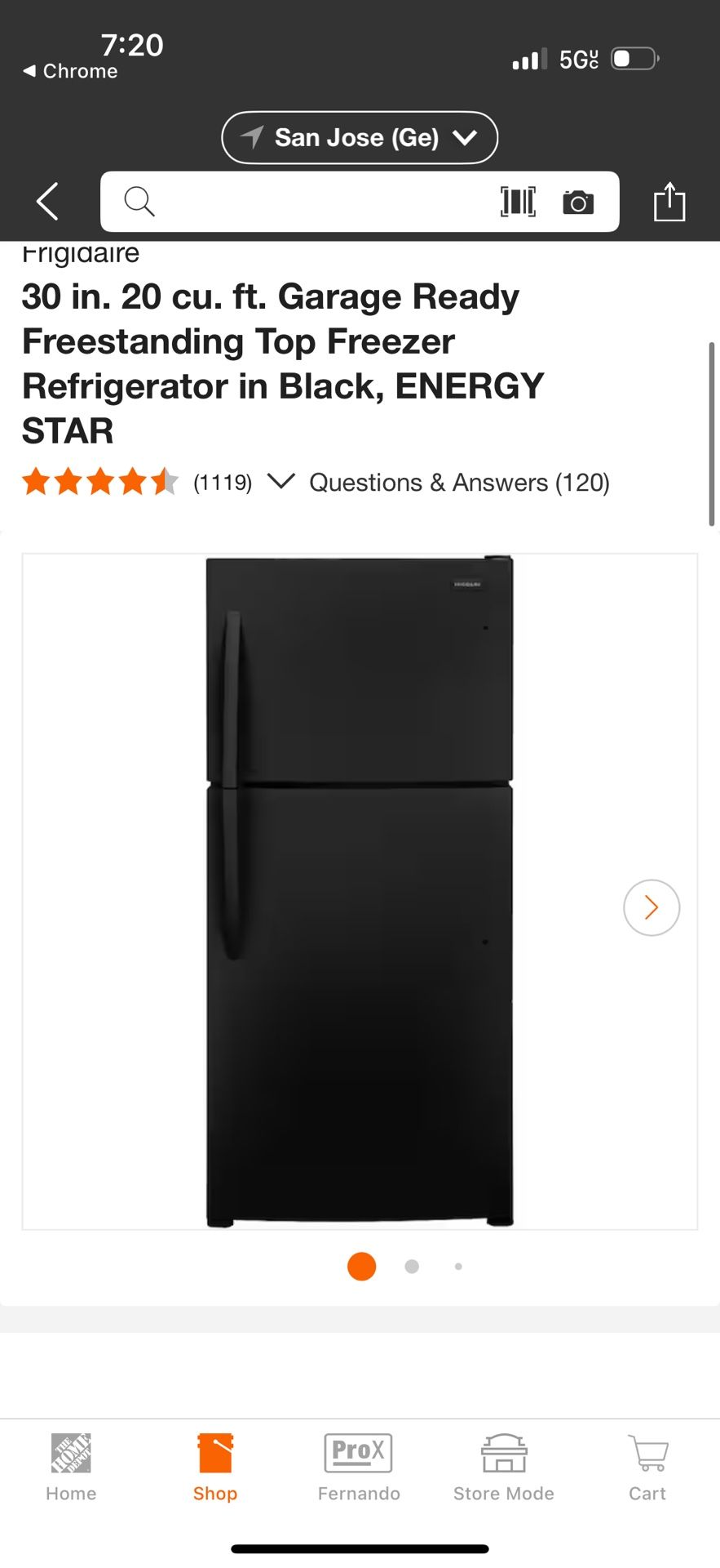 Refrigerator Used Works Perfect