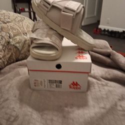 Kappa Slide 222 BANDA MITEL1 WHITE OFF-WHITE 