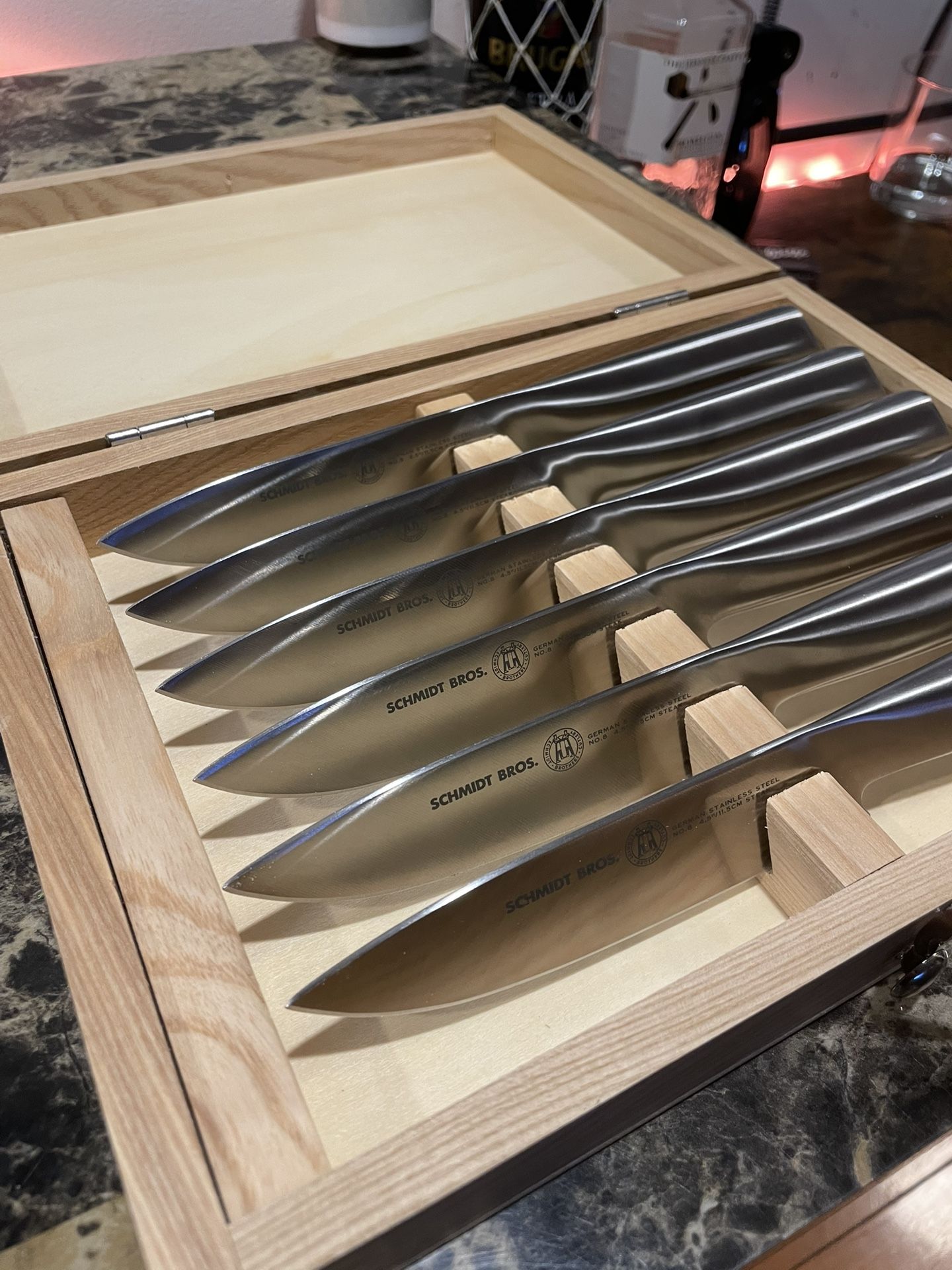 Schmidt Bros - Forged Steel Steak Knives, Set of 6