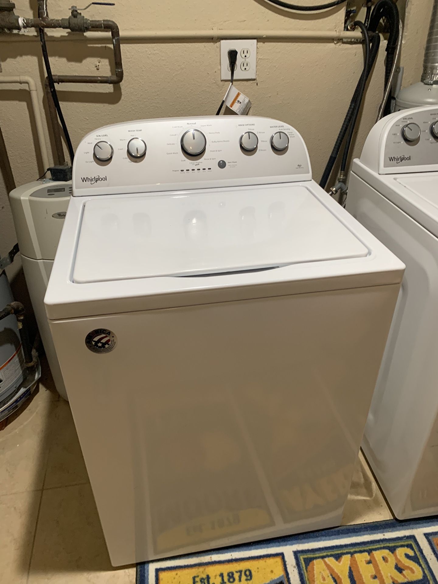 Whirlpool Washer HE
