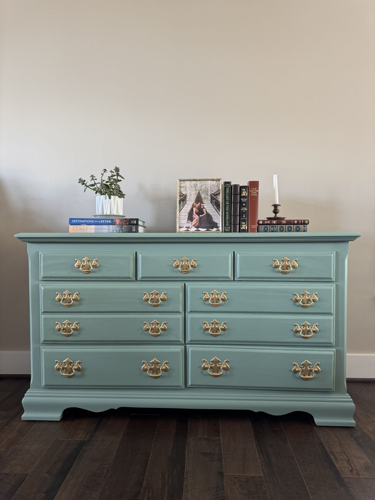 Antique Wood Dresser 