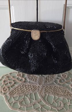 Vintage beaded small evening purse