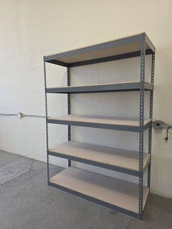 Warehouse Shelving 60 in W x 24 in D Boltless Warehouse Shelves Garage Storage Racks 5 Tier Stronger Than Homedepot And Lowes Delivery Available