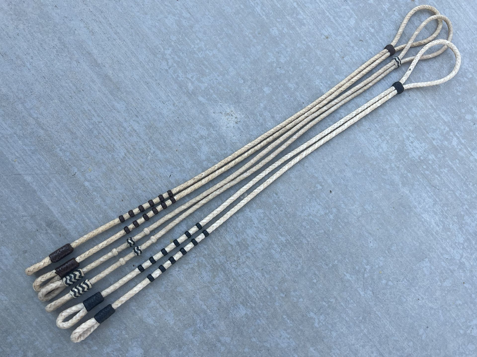 Riendas De Cuero Crudo